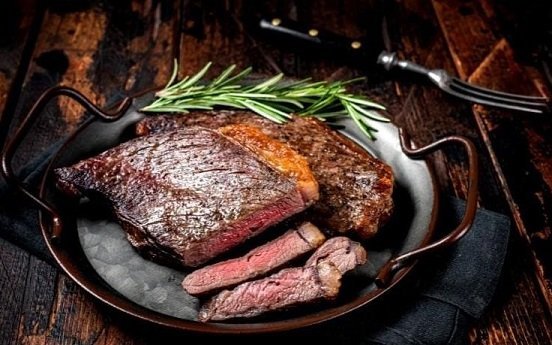 Grilled alcatra steak